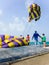 Parasailing, Parachute-fly in Pattaya, Thailand