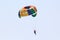 Parasailing, Parascending or Parakiting is an aquatic activity a person attached to a parachute by a boat, to rise above the water