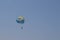 Parasailing is a popular pastime in many resorts around the world. The active form of relaxation