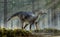 Parasaurolophus in a Forest