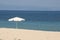 Parasol on beach