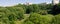 Parc of Buttes Chaumont in Paris _france