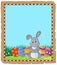 Parchment with Easter bunny topic 4