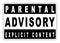 Parental advisory