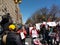 Parents and Children Protesting, News Media Filming, March for Our Lives, NYC, NY, USA