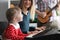 Parents teach daughter to play musical instruments