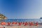 Parga tourist resort in greece sea beach summer holidays