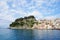 Parga town and port in Greece