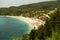 Parga town valtos beach greek tourist resort