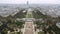 Paris aerial view Field of Mars