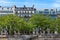 Paris, ancient buildings at Bastille