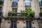 Paris apartment building