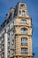 Paris building built in 1900 with slate Mansard roof