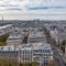 Paris, buildings and roofs