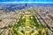 Paris, Champ de Mars, France - Original Digital Art Painting