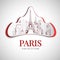 Paris city emblem