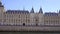 Paris City Palace called Palais-de-la-cite with Palace of Justice