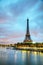 Paris cityscape with Eiffel tower