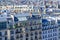 Paris, cityscape, typical roofs