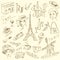 Paris doodles