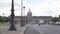 Paris Downtown with Cars Traffic on a Crowded Boulevard