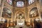 PARIS, EGLISE SAINT EUSTACHE. Feb 2018. Interior of Chapel of the Virgin, at the Church of Saint Eustache in Paris