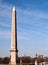 Paris. Egyptian column on Place de Concorde.