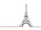 Paris Eiffel Tower icon