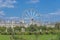 Paris Ferris wheel near the Louvre museum