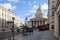 PARIS, FRANCE - 01.06.2024: The Pantheon is an architectural and historical monument, an example of French neoclassicism in Paris