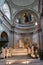 PARIS, FRANCE - APRIL 23, 2016 : Inside, interior of French Mausoleum for Great People of France - the Pantheon in Paris.