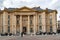 PARIS, FRANCE, APRIL 24, 2016. Facade of the Sorbonne, famous University of Paris