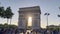 Paris, France, August 31, 2022: Footage of people walking famous places of Paris. It is a sunny summer day. Paris is the