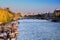 Paris, France. Boats on river Seine