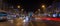 Paris,France: Champs Elysees and Triumphal Arch illuminated for Christmas