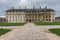 Paris, France - Jule 25, 2017: Courtyard of the Castle of Vincennes, Paris. France