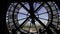 PARIS, FRANCE - June 17 2019: Left to right pan real time shot of clock Musee D`orsay.