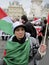 Paris, France, Libya Demonstration,