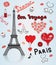 Paris, France, love.