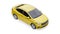 Paris. France. March 22, 2022. Dacia Logan 2021 is a cheap family European car also known under the Renault brand. A