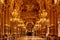 Paris, France, March 31 2017: Interior view of the Opera National de Paris Garnier, France. It was built from 1861 to