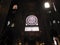 Paris, France - March 31, 2019: Inside the Catholic Cathedral of Notre Dame, view window roses, Paris, France. UNESCO world