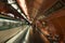 Paris France Metro Subway Station - Motion Blur