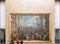 Paris,France - Nov 10 2016 : Tourist come to see historical christian picture in versailles