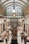 PARIS,FRANCE - NOVEMBER 9,2017 : Interior of Musee d`Orsay`s Main hall in Paris, known for its architecture in the former Gare d