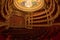Paris, France - October, 2017: Auditorium inside of the Palais Garnier Opera Garnier in Paris, France. The seven-ton