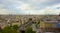 Paris, France, panoramic aerial view