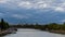 Paris, France - Timelapse - Stormy Sky Over Paris Seine River and Boats Bridges Monuments