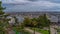 Paris, France - Timelapse - A View of Paris Rooftops From Montmartre Hill Tourists Enjoying the Place