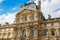 PARIS, FRANCE. View of the famous Louvre Museum